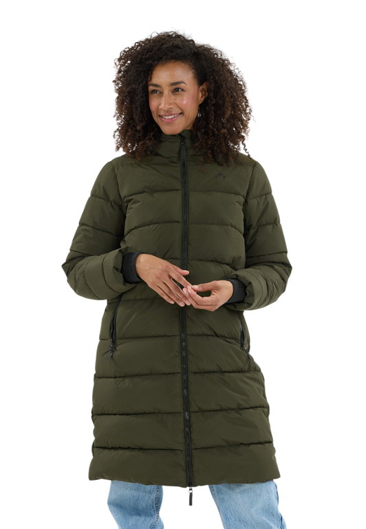 Whistler Winter-Steppmantel Amaret Long Puffer Jacket (warm, wasserdicht, winddicht) Rosin grün Damen